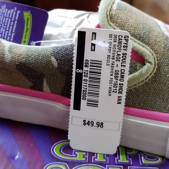 Gypsy Soule Camouflage Vans - Picture 2 of 4